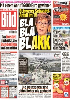 BilD-Zeitung vom (+19. Juli 2019)