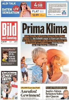 BilD am Sonntag vom (+21. Juli 2019)