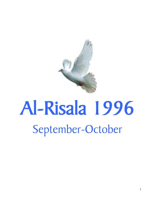 Al Risala (English) Sep-Oct'96