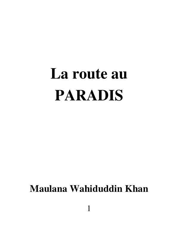 The Road to Paradise