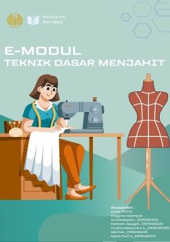 E-MODUL interaktif teknik dasar menjahit