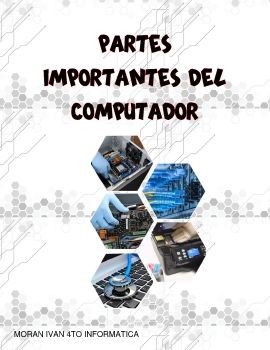 PARTES IMPORTANTES DEL COMPUTADOR SOPORTE