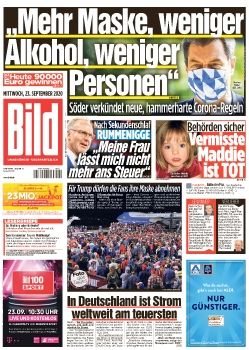 BilD-Zeitung vom (⭐23. September 2020)