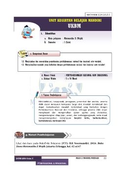 2. UKBM 2 MATEMATIKA WAJIB X