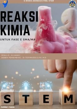 E-Modul Kimia Berbasis PjBL-STEM Materi Reaksi Kimia