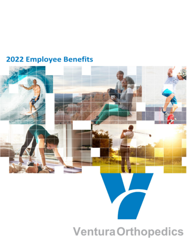 Ventura Orthopedics 2022 Employee Benefits