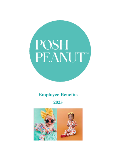 PoshPeanut 2025 Employee Benefits