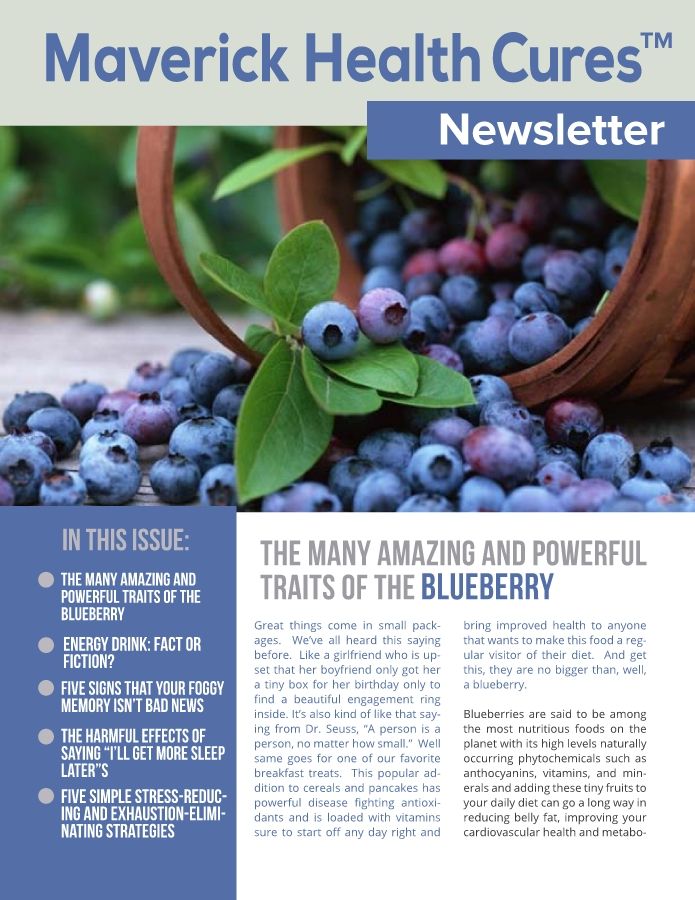 Maverick Health Cures - Newsletter