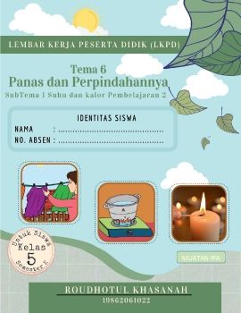 Bahan ajar IPA Roudhotul Khasanah