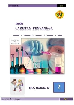 E-Modul Kimia Larutan Penyangga