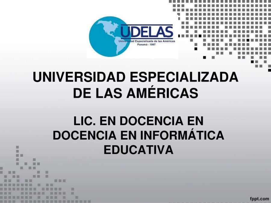 UNIVERSIDAD ESPECIALIZADA DE LAS AMÉRICAS