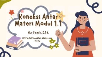 Koneksi antar materi modul 1.1.