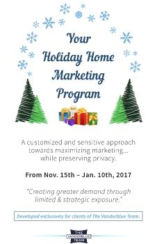 2017 Holiday Home Marketing Program