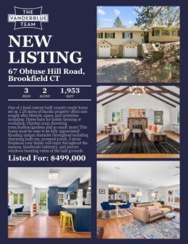 67 Obtuse Hill Road - 2-Sided Brochure