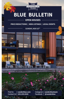 Vanderblue Team Open Houses 11/10