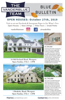 Open Houses 10/27