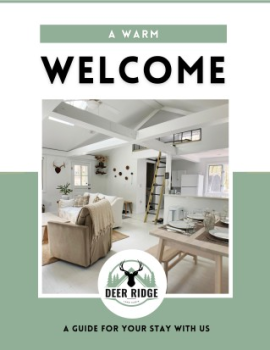 Deer Ridge Welcome Book