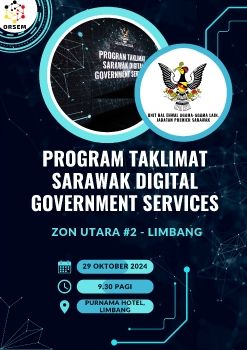 Program Taklimat Sarawak Digital Government Services - Zon Utara #2 (Limbang)