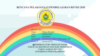 RPP DIMAS PERMADI (2019143148) 4D PGSD