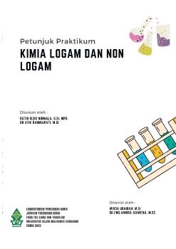 Petunjuk Praktikum Kimia Logam dan Non Logam 