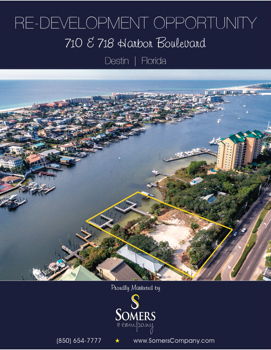 Development opportunity on the Destin Harbor!