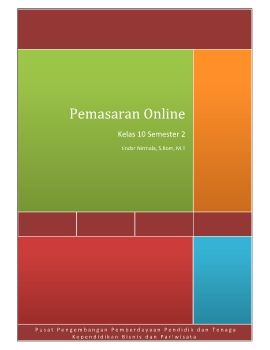 EBOOK_Pemasaran Online (Buku Ajar Kelas X Semester 2)