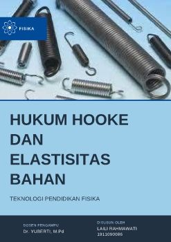 Modul Elastisitas Bahan dan Hukum Hooke