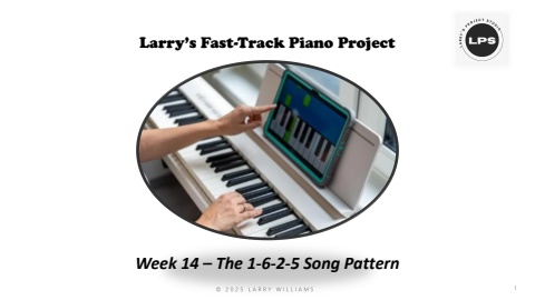 week 14 - the 1625 song pattern