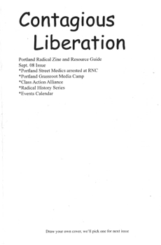 IPRC Zine Library | Contagious Liberation