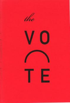 IPRC Zine Library | The Vote