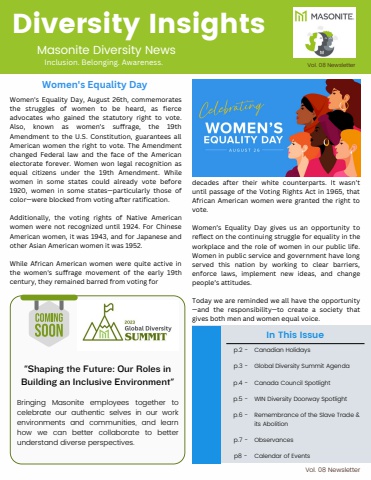 Diversity Insights - AUG 2023
