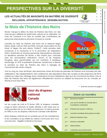 2024 FEB Diversity Insights newsletter - French