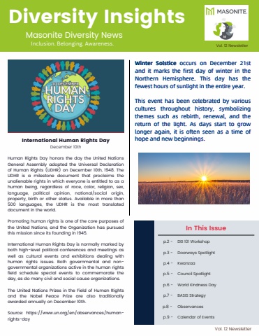Diversity Insights - DEC 2023