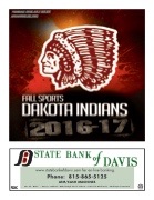 Dakota 2016 Fall Program