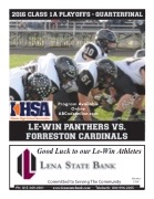 Lena vs. Forreston Quarterfinal