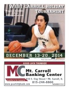 West Carroll Holiday Tournament 2014