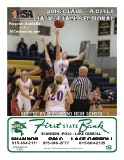 2016 Eastland Girls Basketball Sectional