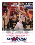 Dakota Boys 1A Basketball Regional 