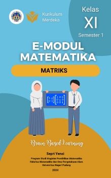 Kuning dan Coklat Ilustrasi Sampul Buku Ajar Matematika