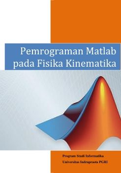 Pemrogaman Matlab Fisika Kinematika