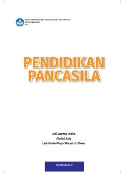 Buku Murid Pendidikan PancasilaSD_MI Kelas V - Fase C