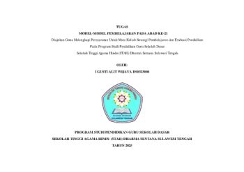 TUGAS FINAL EVALUASI DAN STRATEGI ALIT WIJAYA