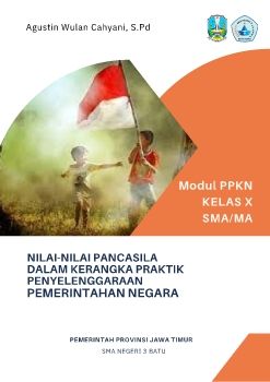 Modul  PPKn Kelas X KD  3.1 AGUSTIN WULAN CAHYANI