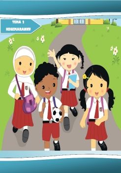 Buku Tematik Siswa Kelas 1 TEMA 2 [Kegemaranku]_Neat