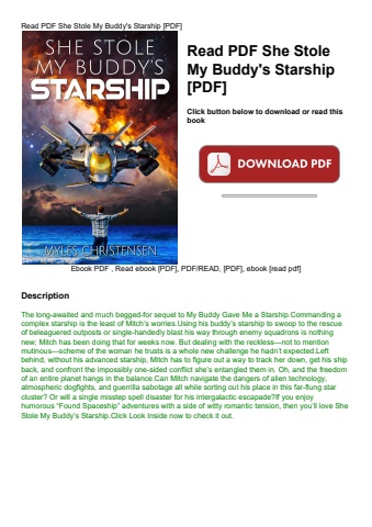 read pdf she stole my buddy's starship [pdf]