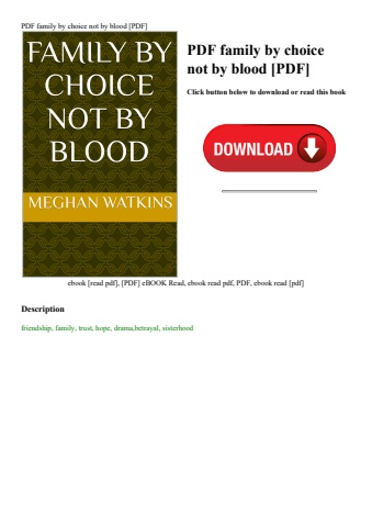 pdf family by choice not by blood [pdf]