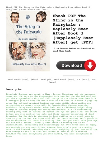 ebook pdf  the sting in the fairytale  haplessly ever after book 3 (happlessly ever after) get [pdf]