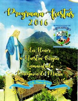 Revista de los Festejos Patronales de Ozatlán 2016