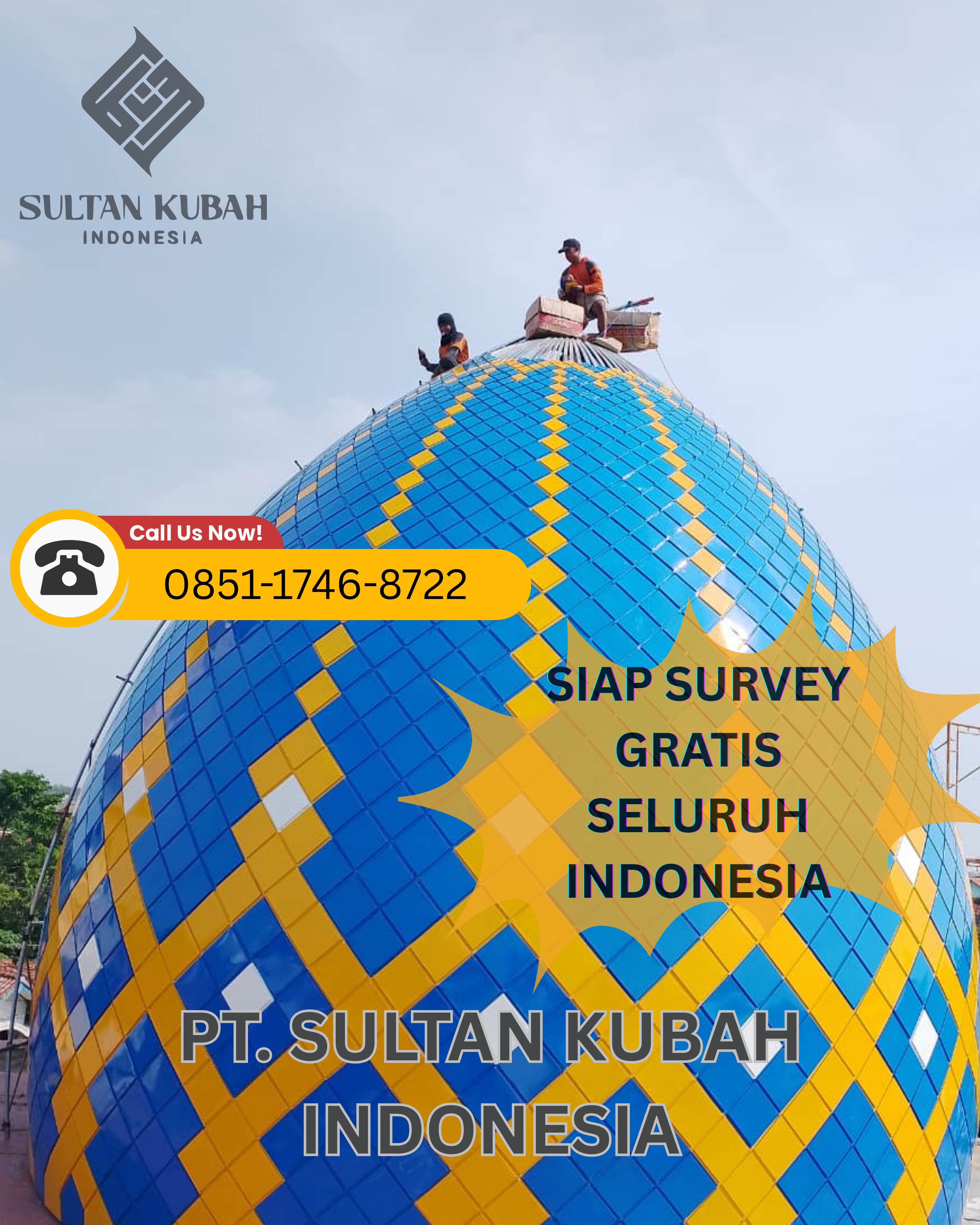 PUSAT KUBAH MASJID DI KEC. SLAWI, KABUPATEN TEGAL (WA: 0851-1746-8722)