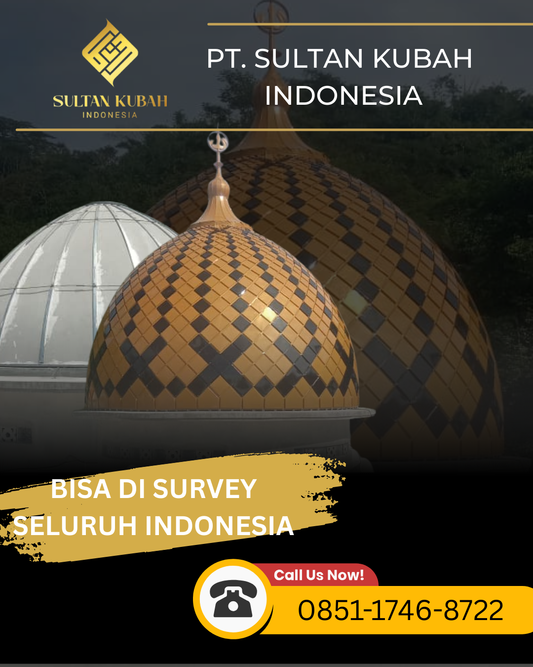 PRODUSEN KUBAH MASJID BERKUALITAS DI KEC. BATU AMPAR, KOTA BATAM (WA: 0851-1746-8722)